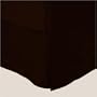 300TC Egyptian Cotton KING Bed Skirt SOLID CHOCOLATE BY MARRIKAS