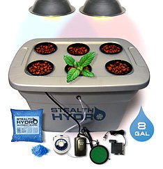 Stealth Hydroponics Dual Spectrum Bubbleponics® Complete Kit