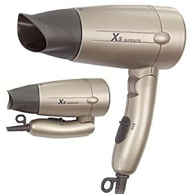 Buy X5 Travel Hair Dryer Superlite Nano Tourmaline Ionic Ceramic #7010 by X5