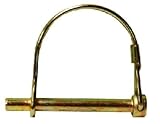 PTO Lock Pin with D-Hook - 5/16" x 3" - Zinc Plated Ste