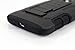Moto G Case, Motorola Moto G Case, Starshop [Heavy Duty] Dual Layers with Kickstand and Locking Belt Clip Black