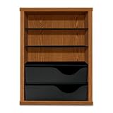 Paper Manager, Vertical,14-7/8x10-7/8x19-11/16, Medium Oak
