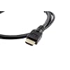 iZKA&reg; Basics - High Speed HDMI to HDMI 1M Cable - 24K Gold Connectors - For Use With SKY HD, Blu-Ray, DVD, PS3, Xbox, Wii U, Mini Computer, Philips, Toshiba, LG, Panasonic, Samsung, Sharp, Mitsubishi, Vizio, Sony, Apple TV, Plasma LCD LED HD TV, Virgin Box etc - Type A to Type A - 1.4V Supports Ethernet / 3D / Audio Return (Newest Standard)