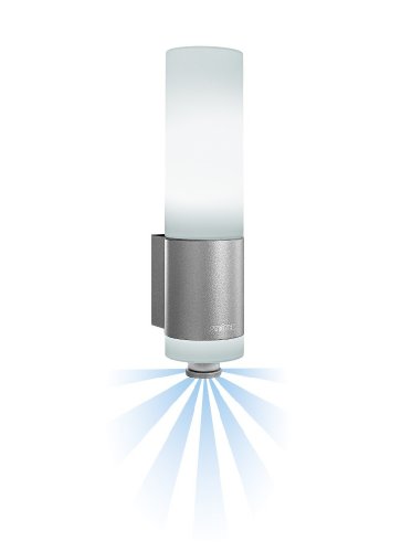 Steinel L 265 S SensorLeuchte mit LED-Lichtkranz und Power-LED-Effektlicht alu-silber Steinel L 265 S SensorLeuchte mit LED-Lichtkranz und Power-LED-Effektlicht alu-silber