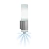 Steinel L 265 S SensorLeuchte mit LED-Lichtkranz und Power-LED-Effektlicht alu-silber