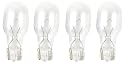 Moonrays 95504 7-Watt Wedge Base Light Bulbs, 4 Pack (Clear)