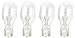 Moonrays 95503 Wedge Base Light Bulbs, 4 Pack, Clear, 4-Watt