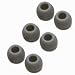 Ultimate Ears Super.Fi Single Flange Silicone Rubber Tips Black Size Small