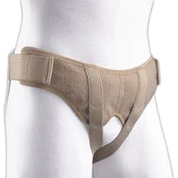 Florida Orthopedics Soft Form Hernia Belt - #67-350500 - Size Medium - Completely Adjustable Without Metal Snaps or Buckles