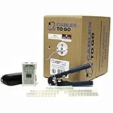 Cat6 Network Installation Kit with 500ft Cable - Gray