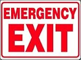 EMERGENCY EXIT 18