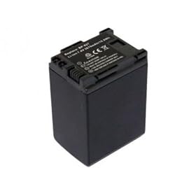 7.40V,2580mAh,Li-ion,Replacement Camcorder Battery for CANON HF10, HF100, HF11, HG20, HG21, CANON FS, iVIS, LEGRIA, VIXIA Series,Compatible Part Numbers:BP-807, BP-808, BP-809, BP-819, BP-827,
