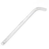 uxcell 六角キーレンチ　L型レンチ　内六角型　ボールエンド　直径12mm　シルバートーン