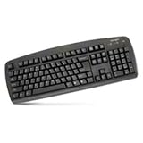 USB PS2 Keyboard Comfort Type