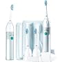 Philips Sonicare Essence E5750 Rechargeable Sonic Toothbrush System with 2 Handles, 4 Brush Heads, 2 Travel Cases ..