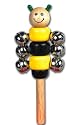 Wooden Bee Bell Stick Musical Toy