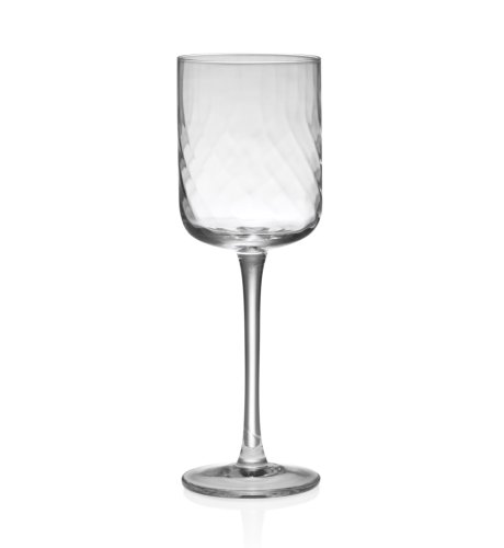 Optic Style Wine Glass