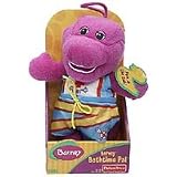 Fisher-Price 8" Barney Bathtime Pal Plush Doll