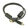 Advanced 3ft 1.3a HDMI Cable, Supports up to 1080p or 1600p (WITHOUT the need of a booster), Supports 2560 x 1600 resolutions.