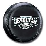 Philadelphia Eagles Black Tire Cover