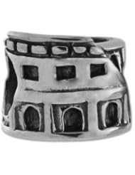 Authentic Biagi Coliseum of Rome Bead Sterling Silver fits European Charm Bracelet