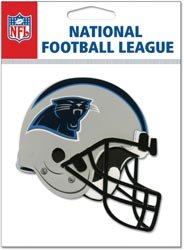 NFL TEAM HELMET 3D Stickers CAROLINA PANTHERS - DISCONTINUED ITEM - For Scrapbooking, Card Making & Craft Projects