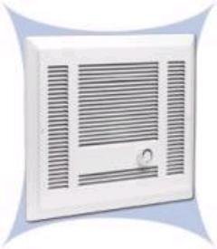 CADET SL101T SL Series Small Room Heater Wall Heater, Assembly and Grill Only 120 Volts 1000 Watts (SL101TW) (79233)