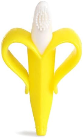 A-peeling-banana" Bendable Training Toothbrush for Infants