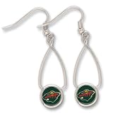 Minnesota Wild Official Logo Earrings