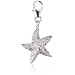 VINANI Charm Anhaenger Seestern Zirkonia Silber 925 HSE