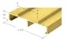 Satin Gold Anodized 2-13/16