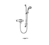 1.1518.300 Mira Excel EV (Exposed Valve) Mixer Shower in All Chrome