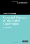 Cases and Materials on the English Legal System (Law in Context)