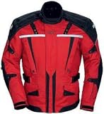 TOURMASTER/CORTECH TRANSITION MOTORCYCLE JACKET RD/BK SIZE:4XL