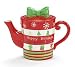 Gift Shaped Teapot for christmas/Holiday Teas And Kitchen Decor