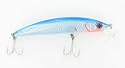 Floating MirroLip Crank Bait 4 1/2" 5/8oz DIves 2-5ft Blue Back Silver
