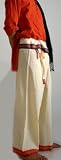 Unisex Indian Wrap Pants – Cream