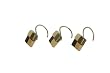 Croscill Mosaic Shower Curtain Ring, Mocha