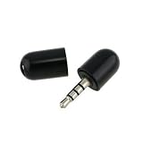 Black Mini Microphone For Apple Ipod Touch 1st,2nd and 3rd Gen