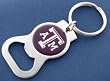 Texas A&M University Bottle Opener Keychain