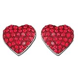 Swarovski Crystal Truth Heart Earrings