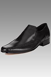 Autograph by Jeffrey West Leather Punch Tramline Slip Ons