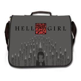 Hell Girl Candles Messenger Bag