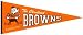 NFL Cleveland Browns Football Throwback Wool Pennant