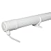 2ft Tubular Garage Shed Greenhouse Electric Heater 80W IP44 - C/w cable, plug & clips