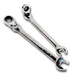 GearWrench 9701 8 Piece Flex-Head Combination Ratcheting Wrench Set SAE (Tools & Home Improvement)