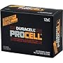 Procell Alkaline Batteries, C Size, 1.5 Volt, 12/Box DURPC1400