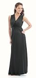 317pUg1r9HL. SL160  Olian V Neck Maxi Maternity Dress   Medium black