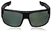 Fox The Redeem 06320-901-OS Polarized Wrap Sunglasses,Matte Black & Grey Polarized,65 mm