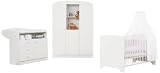 Pinolino 100090G - Kinderzimmer Jil gro&szlig;, wei&szlig;
